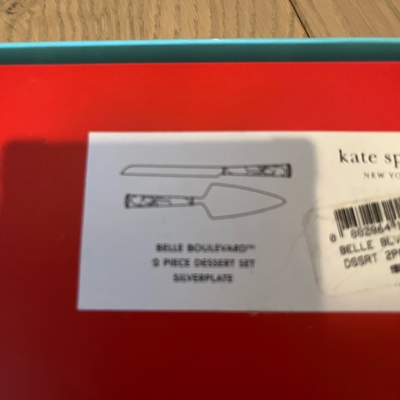 Kate Spade ♠️ Dessert Set - Picture 5 of 5